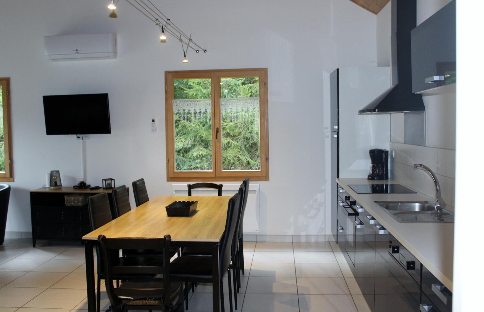 Chalet De Charme Le Contemporain Ney Exterior foto